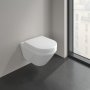 Villeroy & Boch Architectura Wall-Hung Rimless Toilet with Twistflush - White Alpin