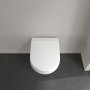 Villeroy & Boch Architectura Wall-Hung Compact Rimless Toilet with Twistflush - White Alpin