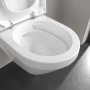 Villeroy & Boch Architectura Wall-Hung Compact Rimless Toilet with Twistflush - White Alpin