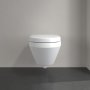 Villeroy & Boch Architectura Wall-Hung Compact Rimless Toilet with Twistflush - White Alpin