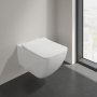 Villeroy & Boch Venticello Wall-Hung Rimless Washdown Toilet - White Alpin