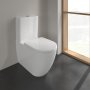 Villeroy & Boch Subway 3.0 Close-Coupled Rimless Washdown Toilet Suite with Twistflush - White Alpin