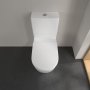 Villeroy & Boch Subway 3.0 Close-Coupled Rimless Washdown Toilet Suite with Twistflush - White Alpin