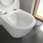 Villeroy & Boch Subway 3.0 Close-Coupled Rimless Washdown Toilet Suite with Twistflush - White Alpin