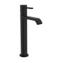 Laufen Meda Column Basin Mixer with Fixed Spout - Matt Black