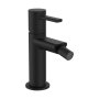 Laufen Meda Bidet Mixer with Pop-Up Waste - Matt Black