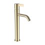 Kartell by Laufen 125mm Projection Tall Basin Mixer - Gold