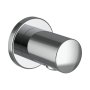 Laufen Round Wall Elbow with 42mm Projection & Vacuum Breaker - Chrome