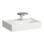 Kartell by Laufen 600mm Right Hand 1 Tap Hole Basin with Concealed Outlet