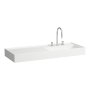 Kartell by Laufen 1200mm Right Hand 1 Tap Hole Basin with Concealed Outlet