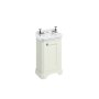 Burlington 500mm Cloakroom Vanity Unit & Basin - Sand