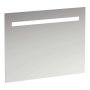 Laufen Leelo 900mm Mirror with Horizontal LED Lighting for Room Switch - Aluminium Frame