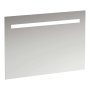 Laufen Leelo 1000mm Mirror with Horizontal LED Lighting for Room Switch - Aluminium Frame