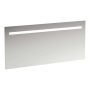 Laufen Leelo 1500mm Mirror with Horizontal LED Lighting for Room Switch - Aluminium Frame