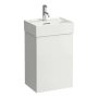 Kartell by Laufen 435mm Left Hand Vanity Unit - Matt White