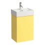 Kartell by Laufen 435mm Left Hand Vanity Unit - Mustard Yellow