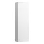 Kartell by Laufen 400 x 1300mm Left Hand Hinge Tall Cabinet - Matt White