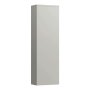 Kartell by Laufen 400 x 1300mm Left Hand Hinge Tall Cabinet - Pebble Grey