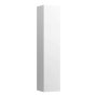 Kartell by Laufen 350 x 1650mm Left Hand Hinge Tall Cabinet - Matt White