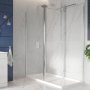 Scudo S8 1000mm Wetroom Shower Panel - Chrome