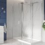 Scudo S8 1100mm Wetroom Shower Panel - Chrome