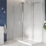 Scudo S8 1200mm Wetroom Shower Panel - Chrome