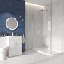 Scudo S8 900mm Wetroom Shower Panel - Chrome