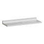 Kartell by Laufen 450mm Wall Mounted Shellfish Shelf - Silver