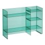 Kartell by Laufen Stackable Sound-Rack Shelf - Emerald Green