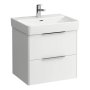 Laufen Base 570 x 440mm 2 Drawer Vanity Unit - Gloss White