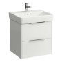 Laufen Base 520 x 440mm 2 Drawer Vanity Unit - Gloss White