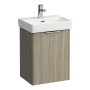 Laufen Base 415mm 1 Left Hand Door Vanity Unit - Light Elm