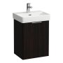 Laufen Base 415mm 1 Left Hand Door Vanity Unit - Dark Elm