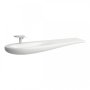 Laufen Alessi One 1600mm Countertop Basin with Right Hand Shelf - White LCC