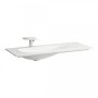 Laufen Alessi One 1200mm Slim Vanity Basin with Hidden Overflow - Matt White