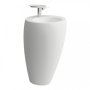 Laufen Alessi One 520mm Freestanding Basin with Integrated Pedestal - Matt White