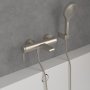 Villeroy & Boch Dawn Slim Single-Lever Bath& ShowerMixer - Matt Brushed Nickel