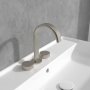 Villeroy & Boch Dawn Deck-Mounted Three-Hole Basin Mixer - Matt Brushed Nickel