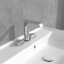 Villeroy & Boch Dawn Slim Deck-Mounted Three-Hole Basin Mixer - Chrome