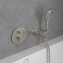 Villeroy & Boch Dawn 2 Outlet Concealed Single-Lever Bath/ShowerMixer - Matt Brushed Nickel