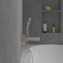 Villeroy & Boch Dawn 2 Outlet Concealed Single-Lever Bath/ShowerMixer - Matt Brushed Nickel