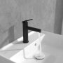 Villeroy & Boch Loop & Friends Single-Lever Basin Mixer with Pop-Up Waste - Matt Black