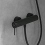 Villeroy & Boch Loop & Friends Single-Lever Shower Mixer - Matt Black