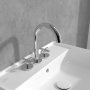 Villeroy & Boch Loop & Friends Three-Hole Basin Mixer - Chrome