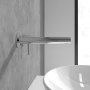 Villeroy & Boch Loop & Friends Wall-Mounted Single-Lever Basin Mixer - Chrome