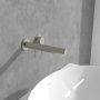 Villeroy & Boch Loop & Friends Wall-Mounted Single-Lever Basin Mixer - Matt Brushed Nickel