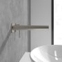 Villeroy & Boch Loop & Friends Wall-Mounted Single-Lever Basin Mixer - Matt Brushed Nickel