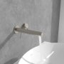 Villeroy & Boch Loop & Friends Wall-Mounted Single-Lever Basin Mixer - Matt Brushed Nickel