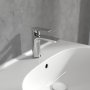 Villeroy & Boch O.Novo Single-Lever Basin Mixer - Chrome