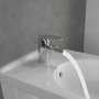 Villeroy & Boch O.Novo Start Single-Lever Bidet Mixer - Chrome